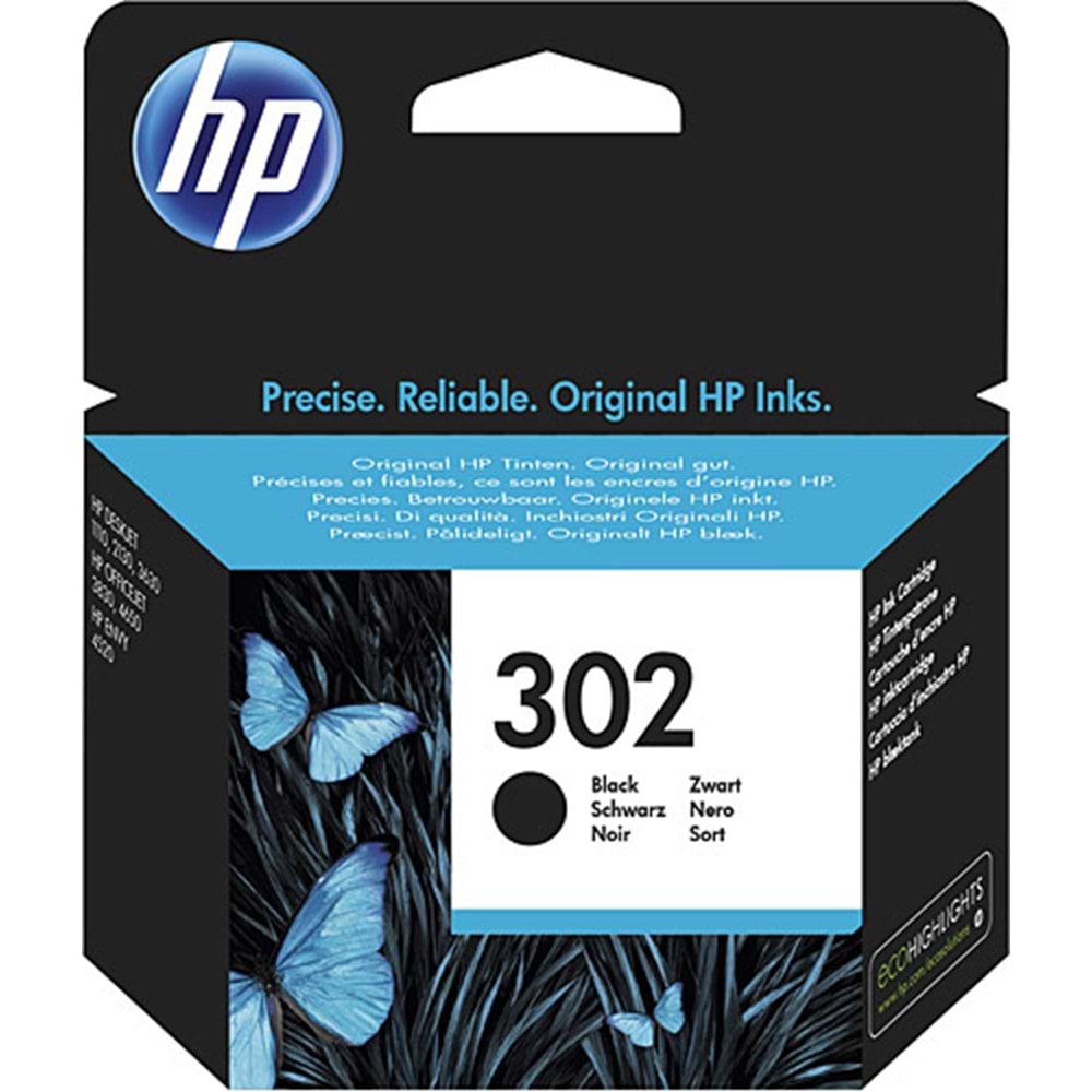 HP 302 SIYAH KARTUS