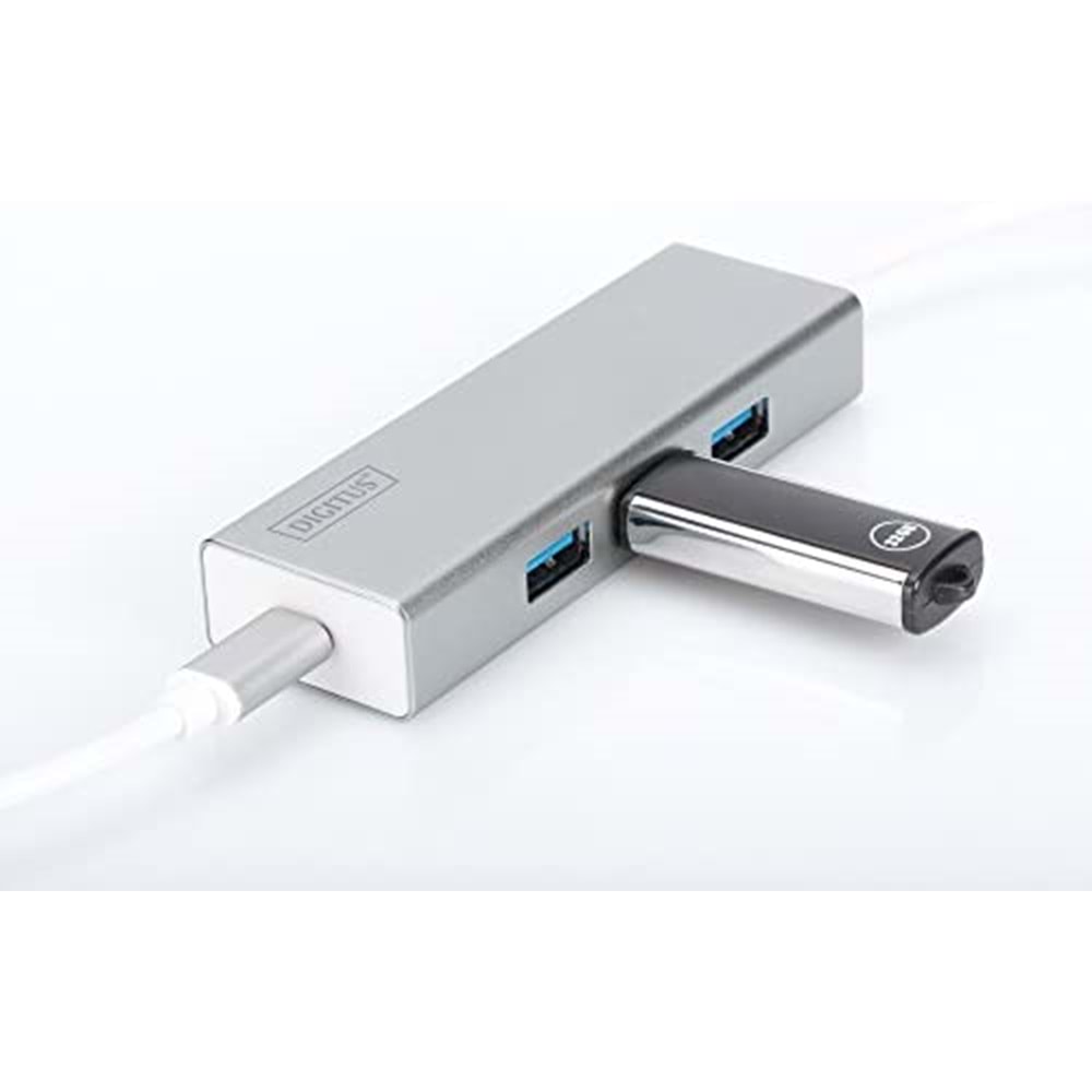 DIGITUS DA-70242 USB3.0 TYPEC 3 PORT USB HUB