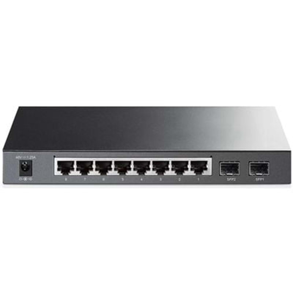TP-LINNK TL-SG2210P 8PORT GIGABIT+POE 2*SFP SWITCH