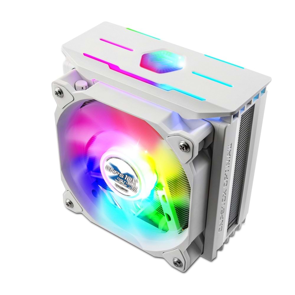 Zalman CNPS10X OptimaII Spec. RGB 12cm CPU F.Beyaz 1700 Kitl
