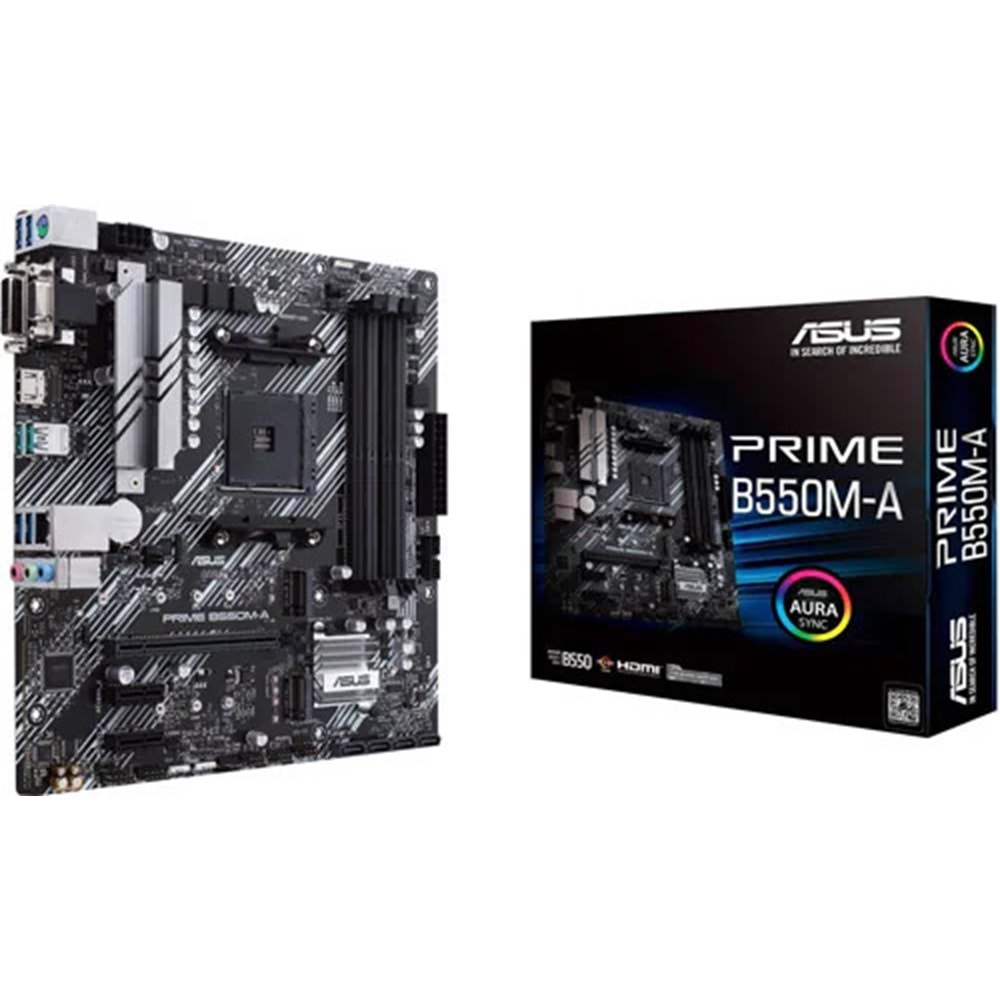 ASUS PRIME B550M-A DDR4 4400MHZ (OC) AMD AM4 RYZEN 5000 RDY