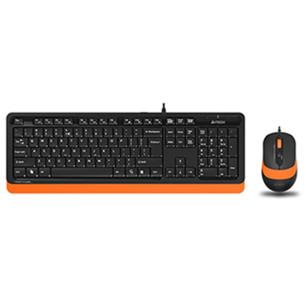 A4 Tech F1010 MM Klavye Mouse Set Beyaz USB