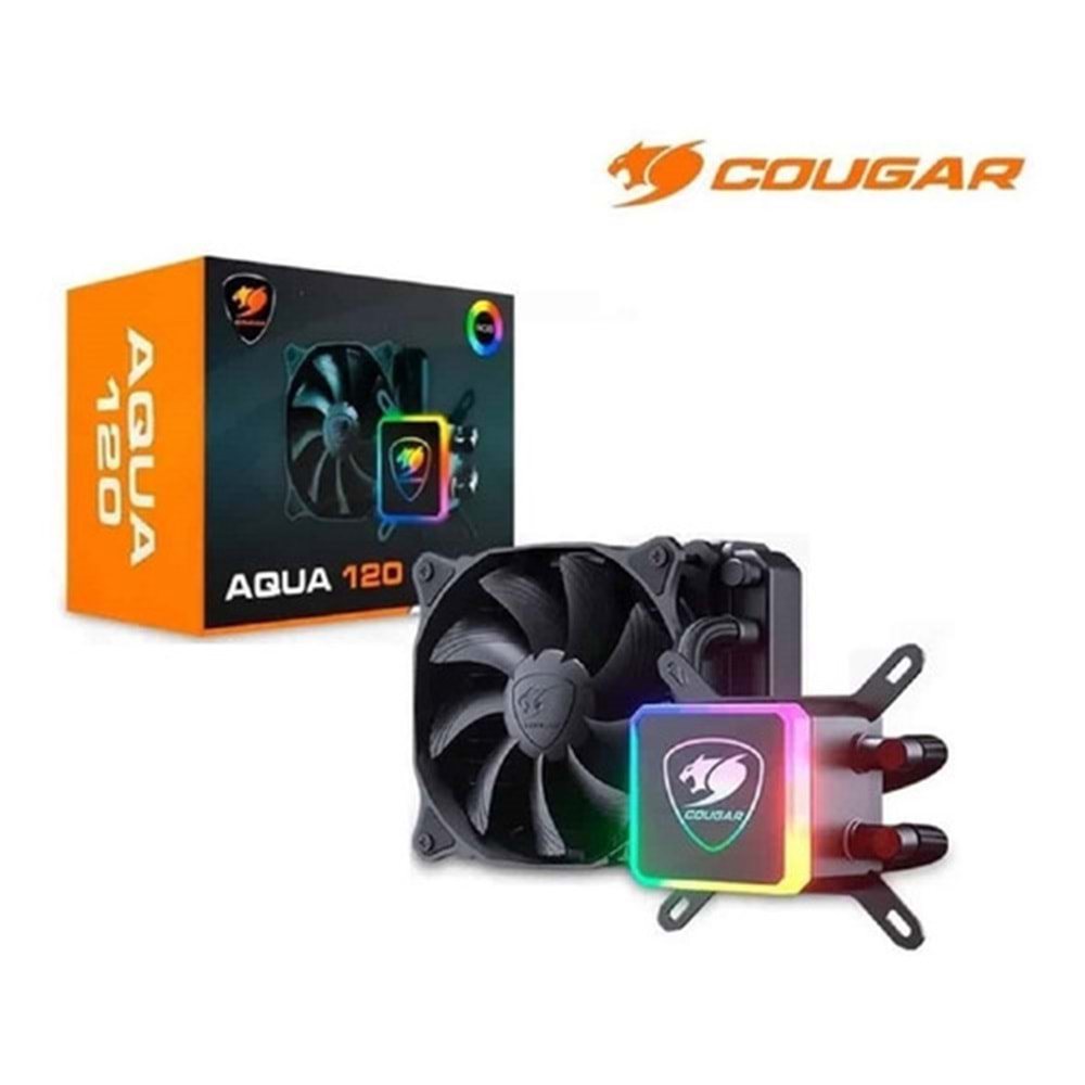 COUGAR AQUA 120 RGB SIVI SOGUTUCU LGA 1700 KIT AM4