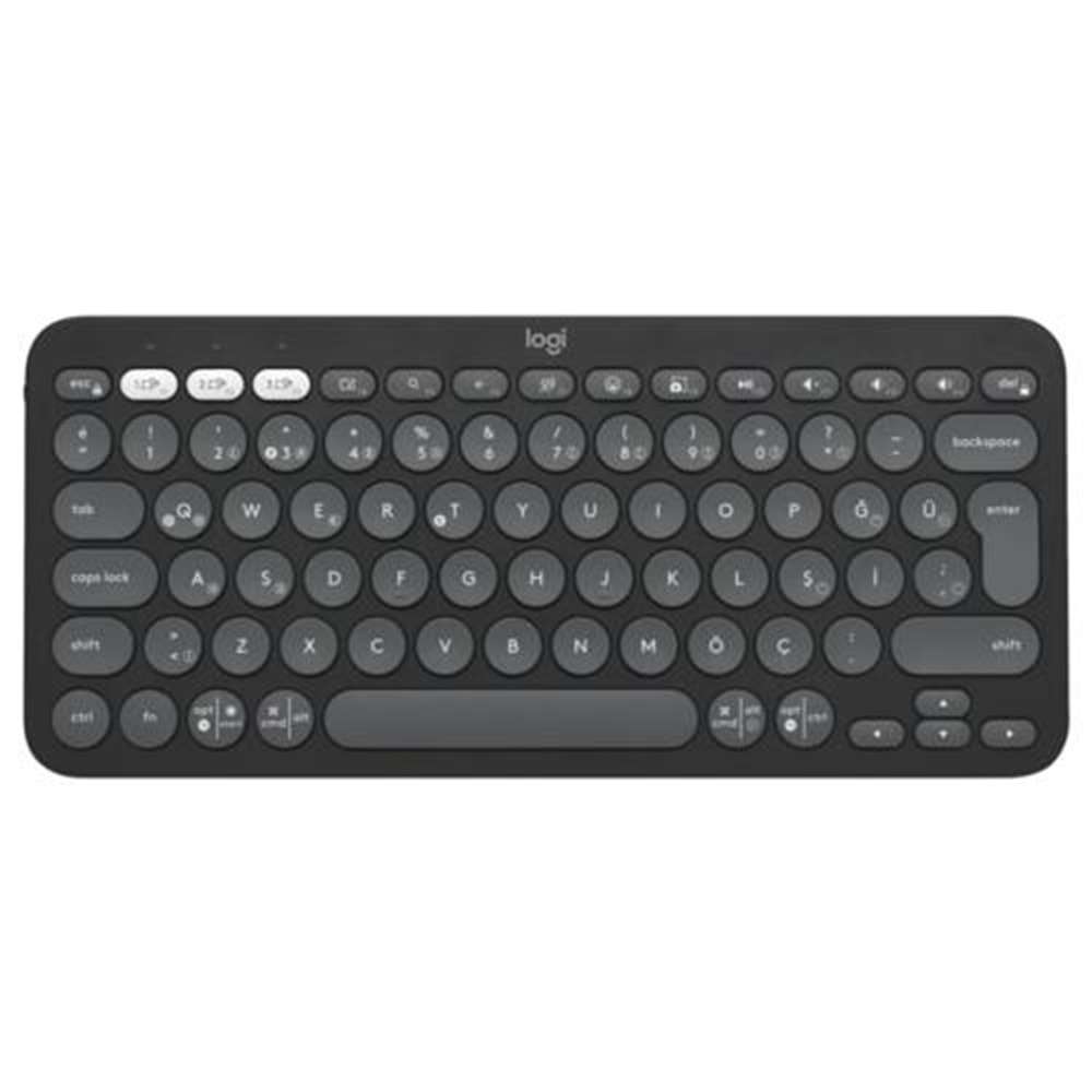 Logitech K380S Pebble Keys 2 Bluetooth Klavye Grafit 920-011859