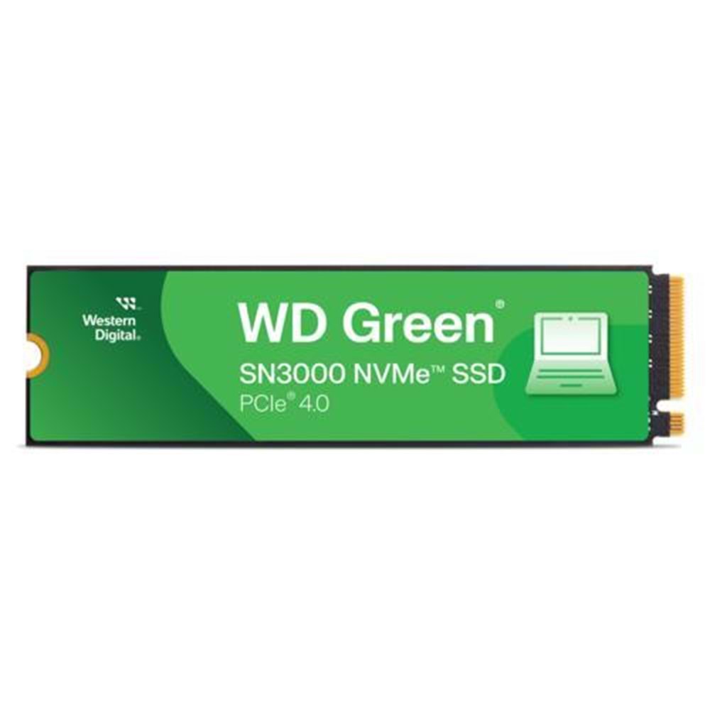 WD 1TB Green Sn3000 m2.nvme SSD Disk WDS100T4G0E5000 -4000 MB/s, PCIe® Gen4
