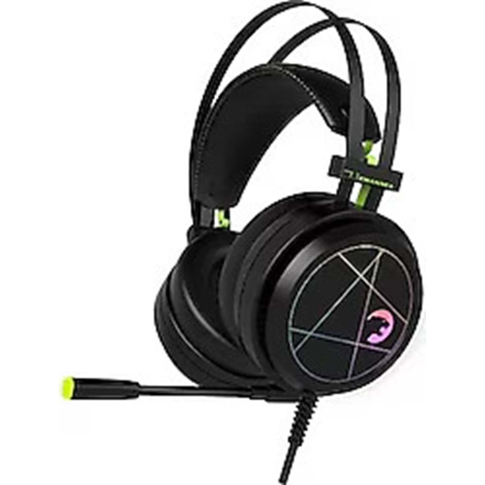 GAMEPOWER MEDUSA SIYAH 7.1 RAINBOW GAMING KULAKLIK