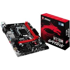 MSI H110M GAMING ANAKART H110 CHIPSET INTEL