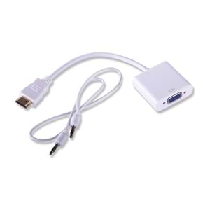 QPORT HDMI TO VGA CONVERTER+AUDIO