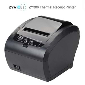 Zywell ZY-306 Fiş Yazıcı 300mm/sn Usb- Ethernt-Seri