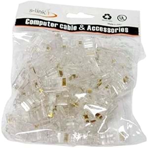 S-Link SL-COB8P RJ45
Cat5 Konnektör (100'lü
Paket)