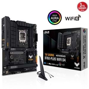 Asus TUF GAMING B760-PLUS WIFI D4 Intel 1700p DDR4 5333