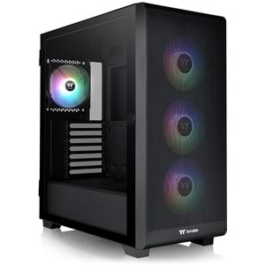 Thermaltake S250 Black 750W 80+ Bronze Tempered Glass ARGB USB 3.0 ATX Mid Tower Kasa
