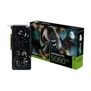 GAINWARD RTX 5060 Ti Ghost OC 16GB GDDR7 128Bit (NE7506TU19T1-GB2061B) Ekran Kartı