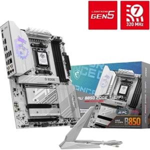 MSI MPG B850 EDGE TI WIFI AM5 DDR5 8400MHZ(OC) HDMI 4x M.2 USB 10Gbs 5G LAN WI-FI 7 ATX