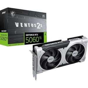 MSI VGA GEFORCE RTX 5060 TI 16G VENTUS 2X OC WHITE PLUS 16GB GDDR7 128B DX12