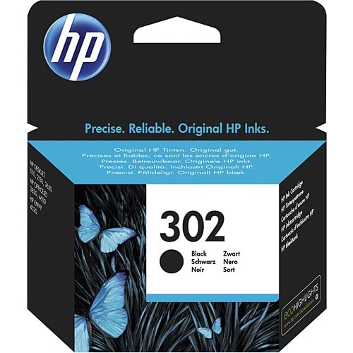 HP 302 SIYAH KARTUS