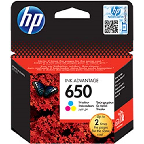 HP 650 RENKLİ KARTUS