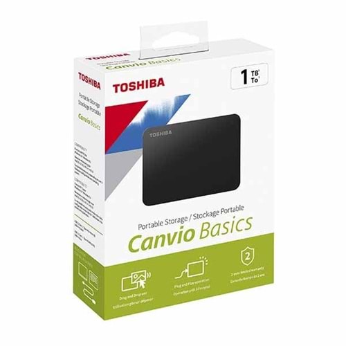 TOSHIBA CANVIO BASIC 1TB HARİCİ DİSK