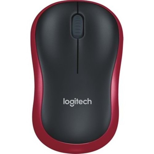 Logitech M185 Kablosuz Mouse Kırmız ı910-002237