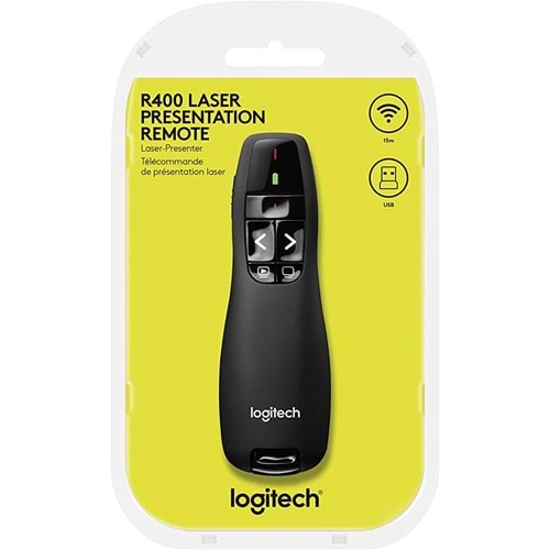 LOGITECH R400 LASER PRESENTATION REMOTE