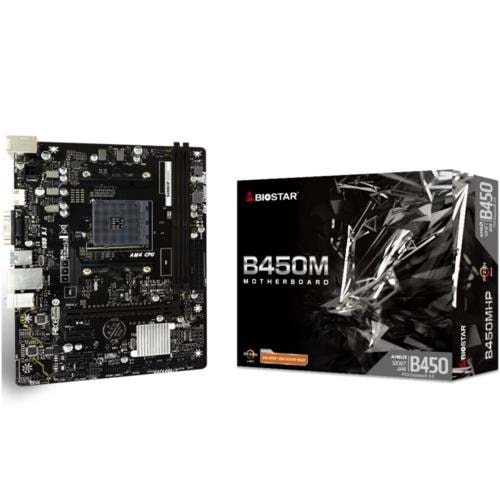 Biostar B450MHP DDR4 S+V+GL AM4 (mATX)VGA,HDMI