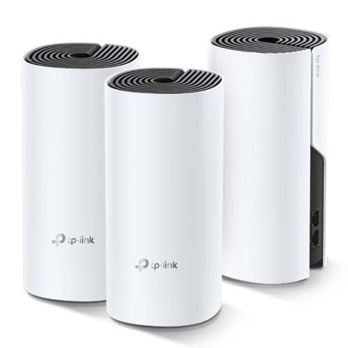TP-Link Deco E4 3P AC1200 Mesh Router (Üçlü) Paket