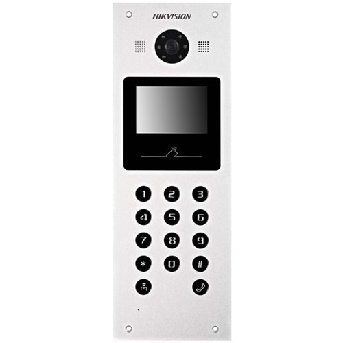 HIKVISION DS-KD3003-E6 APARTMAN TİPİ IP İNTERKOM DIŞ ÜNİTE