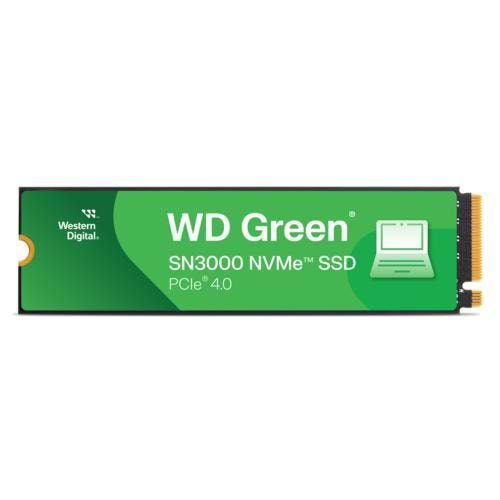 WD 1TB Green Sn3000 m2.nvme SSD Disk WDS100T4G0E5000 -4000 MB/s, PCIe® Gen4