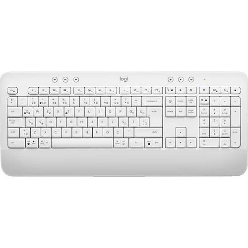 LOGITECH K650 TAM BOYUTLU KABLOSUZ TÜRKÇE Q KLAVYE BEYAZ 920-010973