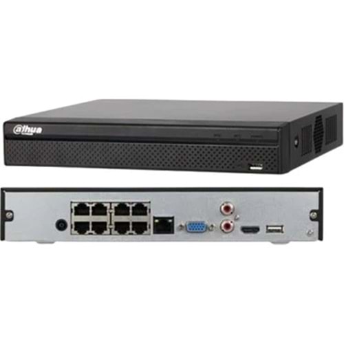 DAHUA NVR2108HS-8P-T 8 KANAL NETWORK KAYIT CİHAZI (POE)