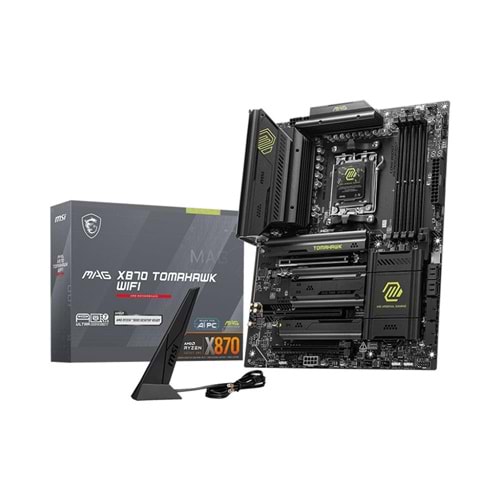 MSI MAG X870 TOMAHAWK WIFI DDR5 AMD X870 SOKET DDR