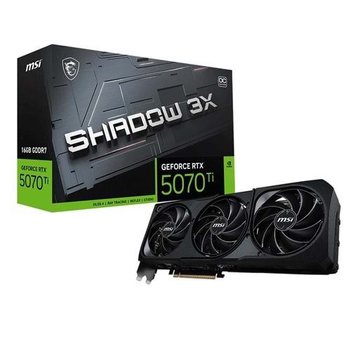 MSI GEFORCE RTX 5070 TI 16G SHADOW 3X OC VGA