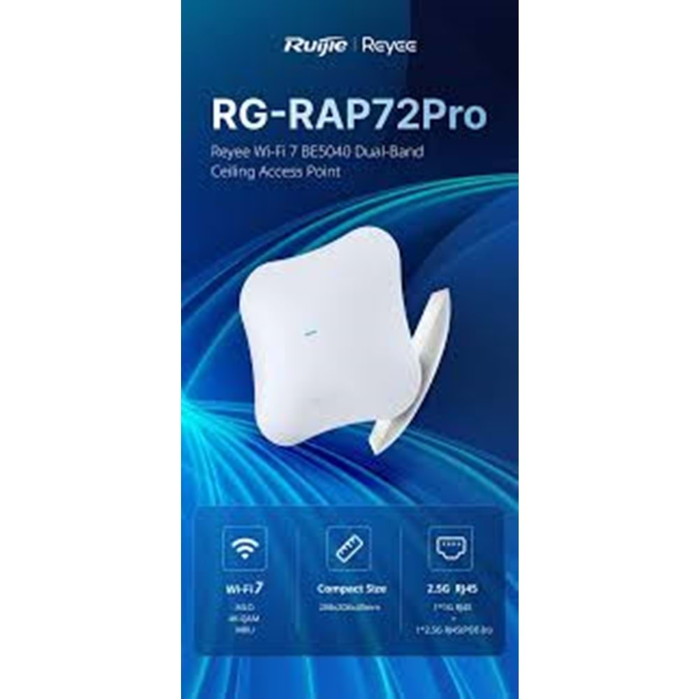 REYEE RG-RAP72 PRO WI-FI 7 ACC POINT