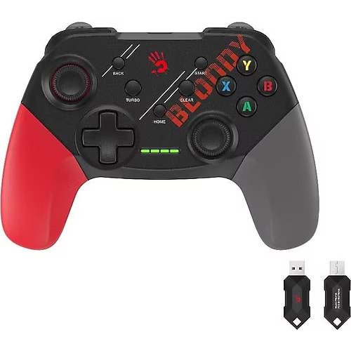 A4 TECH BLOODY GPW50 2.4G&USB PC/ANDR/PS3 SPORTS RED