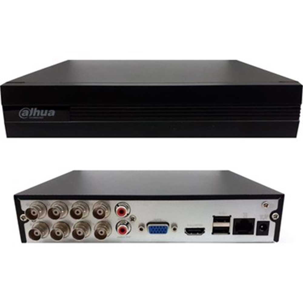 DAHUA XVR1B08-I/T 8 KANAL AHD/HİBRİT KAYIT CİHAZI