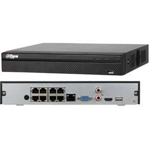DAHUA NVR2108HS-8P-T 8 KANAL NETWORK KAYIT CİHAZI (POE)