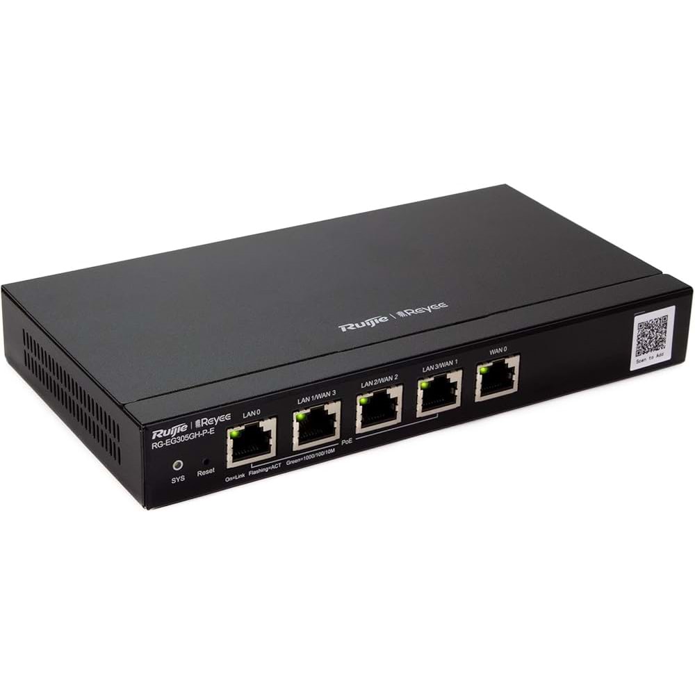 REYEE RG-EG305GH-P-E 5 PORT SMART GIGABIT CLOUD MANAGED+4 POE