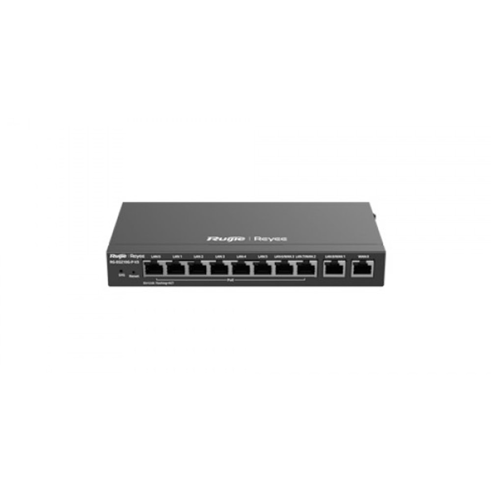 REYEE RG-EG210G-P-V3 10 PORT SMART GIGABIT CLOUD MANAGED+8 POE